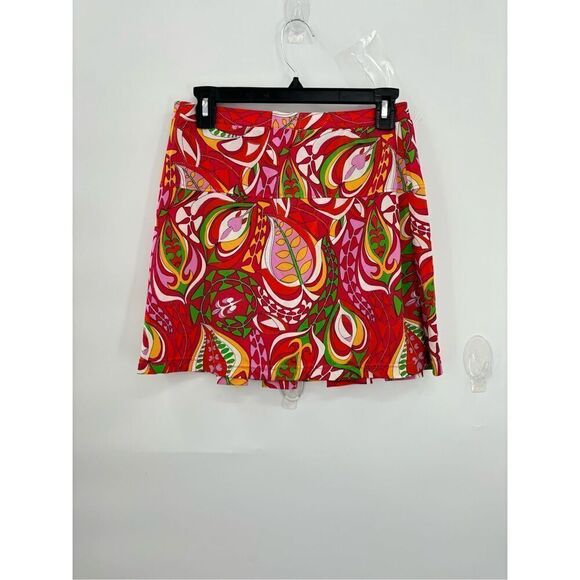 Boston proper psychedelic paisley skirt size small made in the USA - Picture 2 of 7